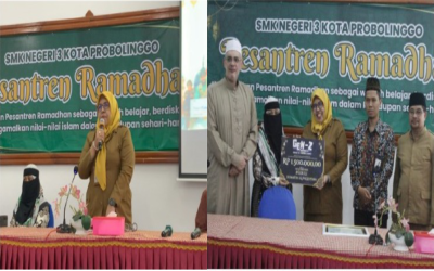 GEN-Z SMK NEGERI 3 PROBOLINGGO BERBAGI DI BULAN RAMADHAN