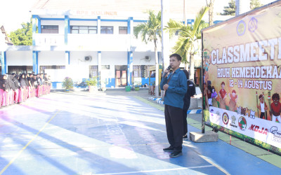 HARI PERTAMA CLASSMEETING MEMPERINGATI HUT RI KE 81 DI SMKN 3 PROBOLINGGO